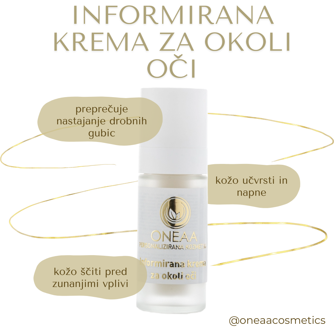 Informirana krema za okoli oči 30ml