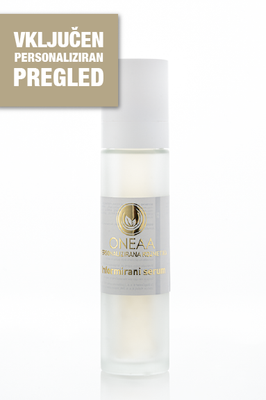 Paket: informirani serum za obraz 50ml + pregled