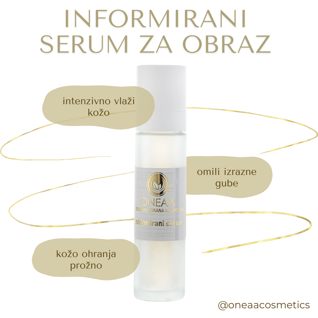 Paket: informirani serum za obraz 50ml + pregled