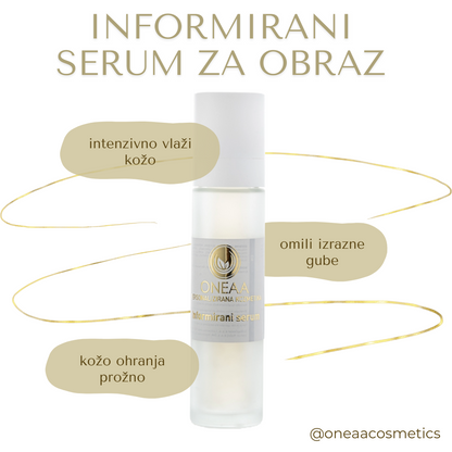 Paket: informirani serum za obraz 50ml + pregled